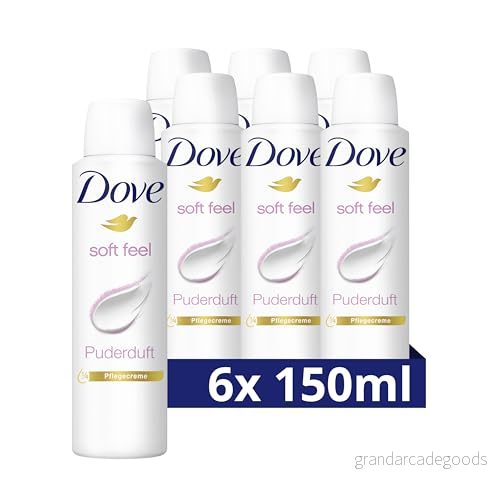 Dove 8712561820837 Anti Transpirant Spray, Paket med 6 (6 x 150Ml) 8712561820837