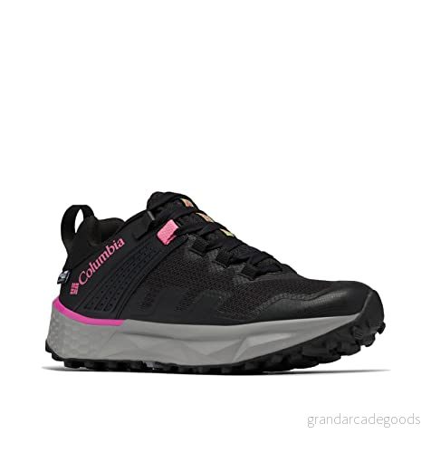 Columbia Women's Facet 75 Outdry Waterproof Low Rise Hiking Shoes, Black (Black x Wild Geranium), 3.5 UK 195978798735