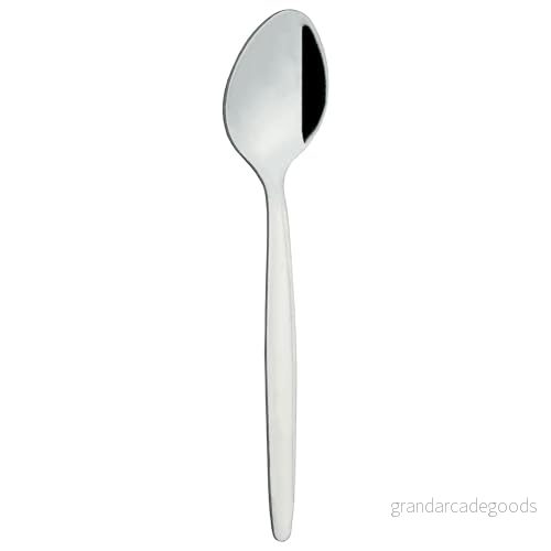 Grunwerg PATT999P Economy Collection 999P bestick uppsättning med 12 kaffeskedar av högkvalitativt 18/0 rostfritt stål 1,5 mm, högglans polermedel, stål, x 2,5 0,5 cm, 5019311010306