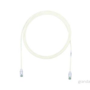 Panduit TX6 28 Category 6 Performance Patch kabel RJ 45 (hane) till 5 m UTP CAT IEEE 802.3at startad, halogenfri, hakfri, tvinnad offwhite 74983657735