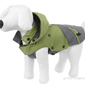 Kerbl utomhus hundkappa Vancouver, 50 cm, grön/grå 4018653067598 Kerbl utomhus hundkappa Vancouver, 50 cm, grön/grå 4018653067598