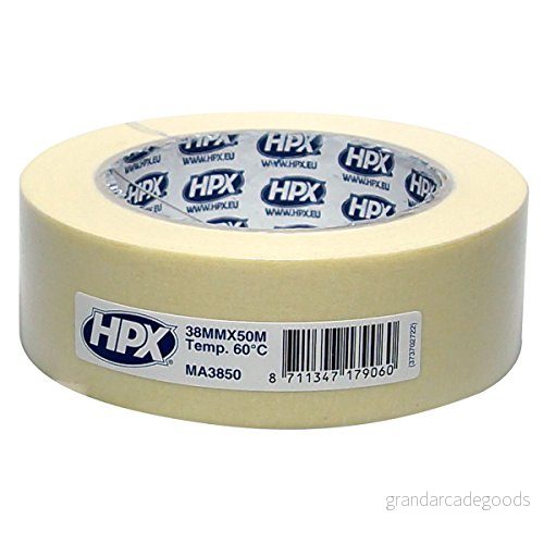 HPX maskeringstejp upp till 60 grader 38mmx50m 8711347179060