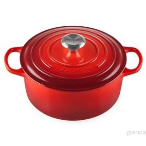 Le Creuset Casserole Signature Cerise ø 24 cm / 4.2 Liter 24147259770 Le Creuset Casserole Signature Cerise ø 24 cm / 4.2 Liter 24147259770