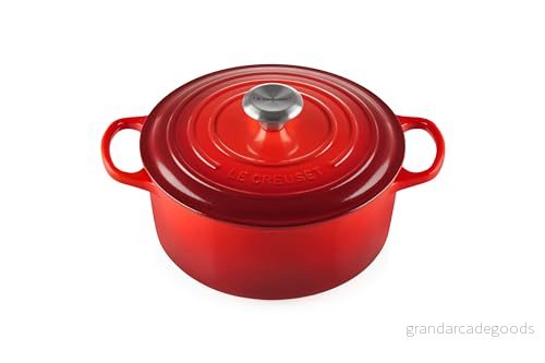 Le Creuset Casserole Signature Cerise ø 24 cm / 4.2 Liter 24147259770