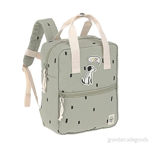 Lässig Unisex Reseryggsäck för barn, Storlek: One Size, Olive 4066239125996