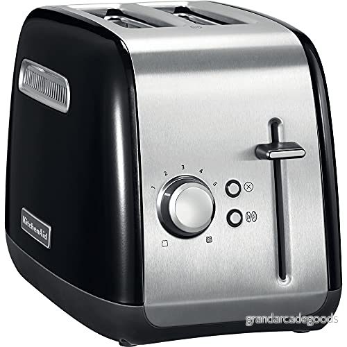 KitchenAid CLASSIC Brödrost för 2 skivor, 1,8 kg, svart 5413184912130