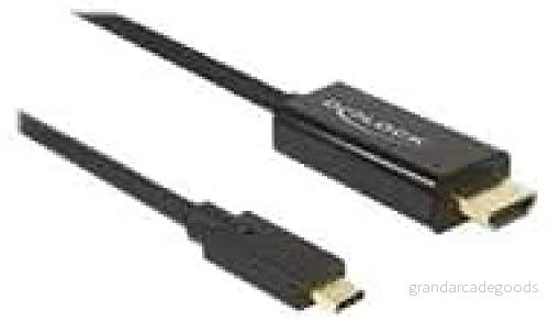Delock Extern videoadapter Parade PS171 USB C HDMI svart detaljhandel 4043619852901