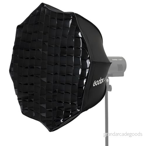 GODOX AD S60S 60 cm/23,6 paraplystil snabbinstallation softbox, ljuslåda med ram för AD400Pro AD300Pro och ML60 6952344220054