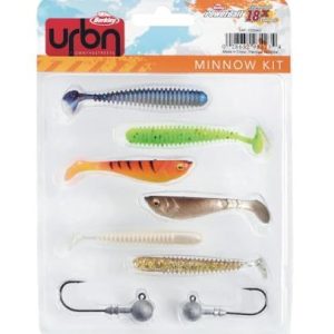 Berkley Urbn mjukt drag Minnow Kit Assorted Sinking 6 st 1525663 28632934234 Berkley Urbn mjukt drag Minnow Kit Assorted Sinking 6 st 1525663 28632934234