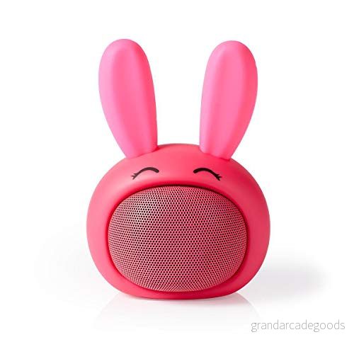 Enceinte nomade Bluetooth Animaticks Robby Rabbit (Rose) 5412810328598