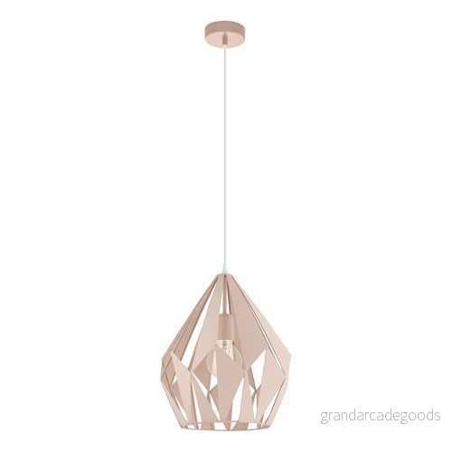 EGLO CARLTON P pendlande belysning pastell aprikos 9002759490249