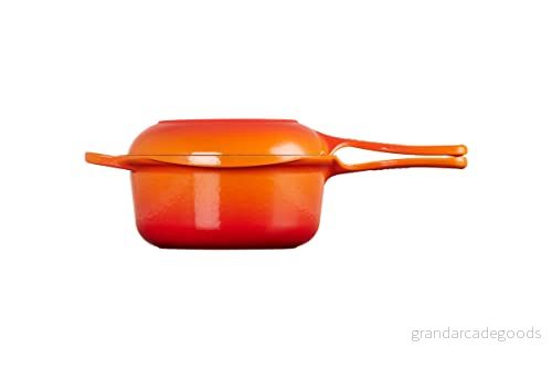 Le Creuset Signature 2 i 1 Marmitout, gjutjärn, Ø 22 cm, 2,3 L, ugnsröd 24147238584