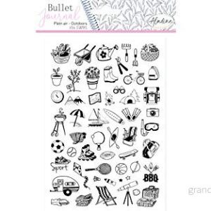 Aladine Stampo Bullet Journal ACTIVITES Full Air Skumstämpelbräda, silikonavtryck perfekt för Journal, Scrapbooking, anteckningsböcker DIY kreativ fritid 3660016039431 Aladine Stampo Bullet Journal ACTIVITES Full Air Skumstämpelbräda, silikonavtryck perfekt för Journal, Scrapbooking, anteckningsböcker DIY kreativ fritid 3660016039431