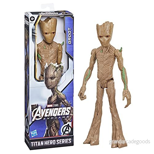 Hasbro Avengers Titan Hero Series Groot Actionfigur, Flerfärgad, Från 4 år 5010994105600