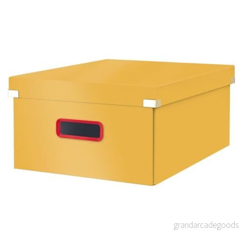 Leitz Click & Store Cosy Large Förvaringsbox Gul 4002432128631