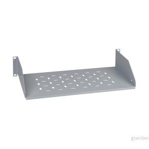 LK Actassi 19” fixed shelf 2u on 2 uprights d400 with permissi 3606480172731