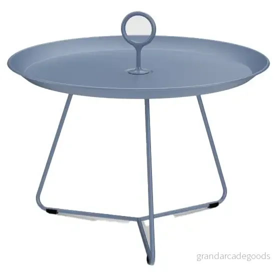 HOUE EYELET Tray Table Bricka bord Pigeon Blue Ø60 H43,5 x Ø59 W59 cm 5714098024071
