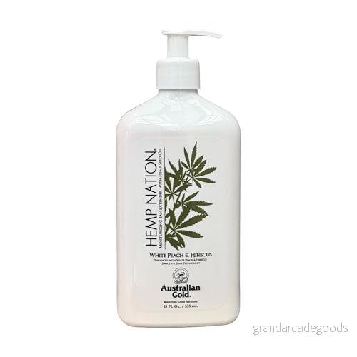 Australian Gold Hemp Nation White Peach & Hibiscus Moisturizer 535 ml 54402330111