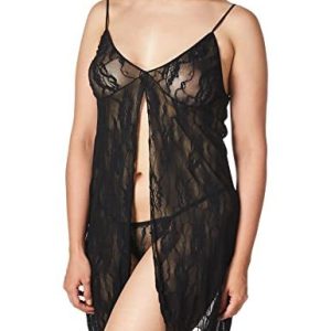 Leg Avenue 8782Q 2 Tl. Romantik Lace Babydoll Mit Passende G String Schwarz Dessous Damen Reizwäsche, Plus Size (EUR 42 46) 714718014661 Leg Avenue 8782Q 2 Tl. Romantik Lace Babydoll Mit Passende G String Schwarz Dessous Damen Reizwäsche, Plus Size (EUR 42 46) 714718014661