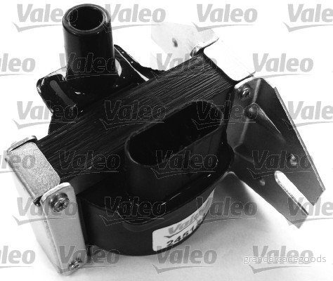 VALEO 245124 Tändspole N sekundära utgångar: 1 pernett: 4 stift Anslutningstyp: DIN Primärt motstånd: 0,74 ohms Sekundärt 3300ohms 3276422451240