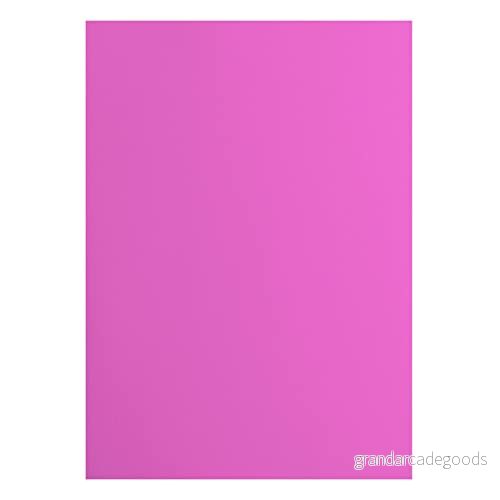 Vaessen Creative 2927 037 Florens cardstock papper, rosa, 216 gram/m², DIN A4, 10 stycken, slät, för scrapbooking, korttillverkning, stansning och andra papperslådor 8716052221233