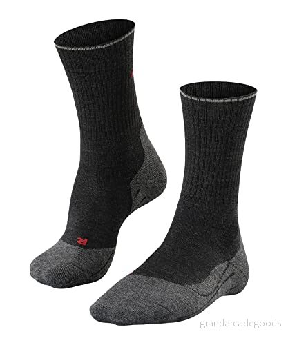 FALKE herr TK2 ull vandringsstrumpor medelstark stoppning antiblåsa varm termo andas snabbtorkande klimatreglerande lukthämmande funktionellt material 1 par 4043874264082