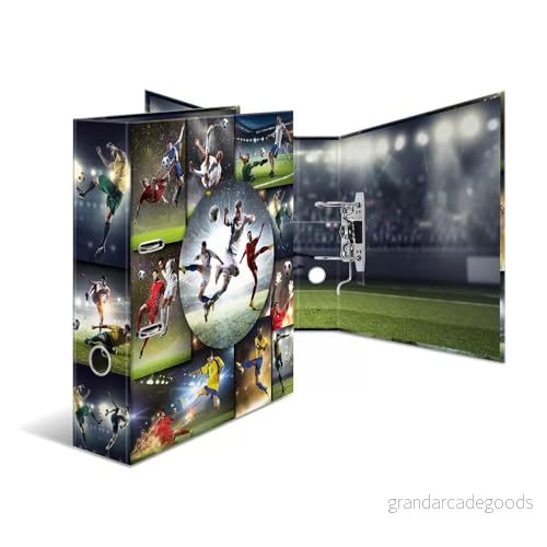 Herma 19097 kartong motivmapp 70 mm breit, DIN A4 fotboll 4008705191852