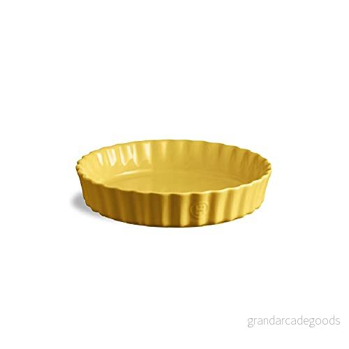 Emile Henry Provence gul keramisk pajskål 24 x 5 cm 3289319060241