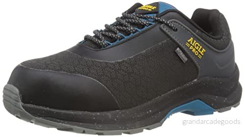 Aigle Herr Ixane Mtd S3 vandringssko, svart, 44 EU 3246578582785