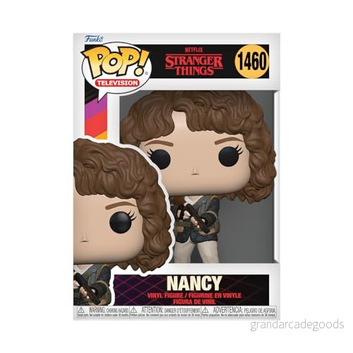 Funko POP! TV: ST Hunter Nancy Wheeler med hagelgevär Stranger Things Vinylfigur för samlare Presentidé Officiell Merchandise Leksaker barn och vuxna TV fans 889698721394