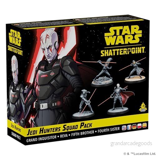 Atomic Mass Games, Star Wars: Shatterpoint Jedi Jäger, Squad förlängning, tablett, 2 spelare, från 14 år, 90120 minuter, tyska, flerspråkig 841333121785