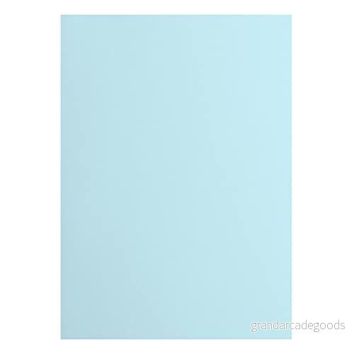 Vaessen Creative 2927 045 Florens cardstock papper, blå, 216 gram/m², DIN A4, 10 stycken, slät, för scrapbooking, korttillverkning, stansning och andra papperslådor 8716052221431