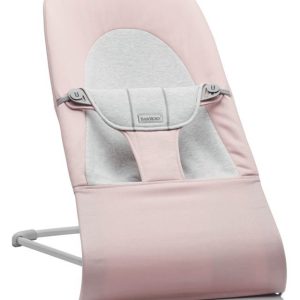 Babybjörn Balance Soft jersey, ljusrosa/grå/grå ram, ram 7317680051899