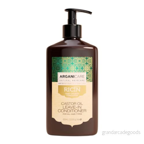 Arganicare Evolution Care utan sköljning med ricinolja, 400 ml 3701120016045