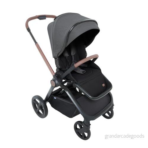 Chicco Mysa barnvagn 0m 4y, svart satin 8058664163502