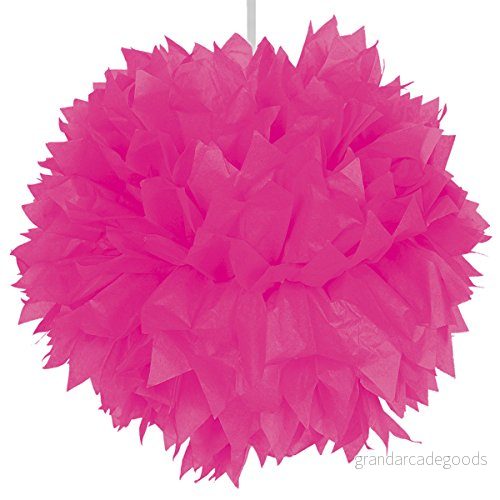 Folat Pompom magenta 30 cm 8714572228138