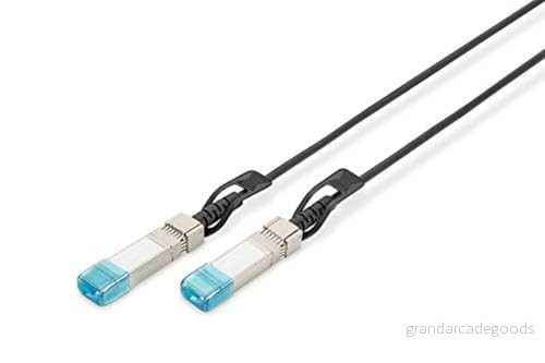 DIGITUS Professional 10GBase direct attach cable 2 m Svart meter 4016032446095