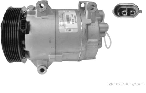 MAHLE ORIGINAL ACP 8 000P Kompressor CVC6 12V PAG 46 R134a RENAULT: MEGANE 2 Coupe Cabriolet, SCENIC 4009026969670