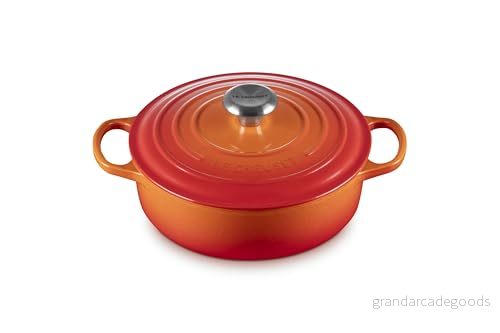 Le Creuset Risottogryta gjutjärn, 24 cm, 3,1 L, Volcanic, 21179240902430 24147261230