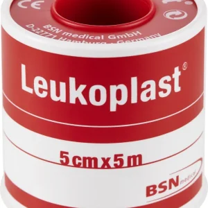 Leukoplast, porös häfta vid stomi, 5 m x cm, tryckspole 1 styck 42078883 Leukoplast, porös häfta vid stomi, 5 m x cm, tryckspole 1 styck 42078883