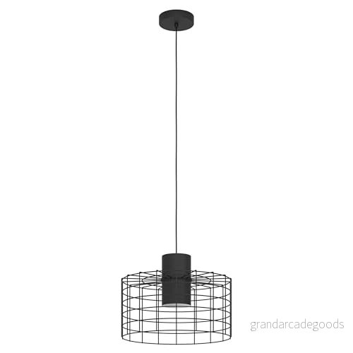 Eglo Milligan Pendellampa - Ø380 mm - Svart Taklampa 9002759436278