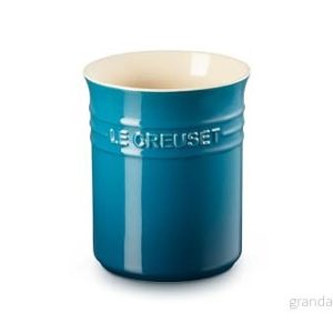 Le Creuset Utensil Holder Deep Teal 843251110711 Le Creuset Utensil Holder Deep Teal 843251110711
