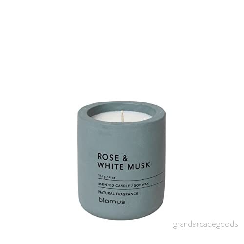 Blomus Scented Candle Fraga 8 cm / ø 6.5 Rose & White Musk 4008832773303