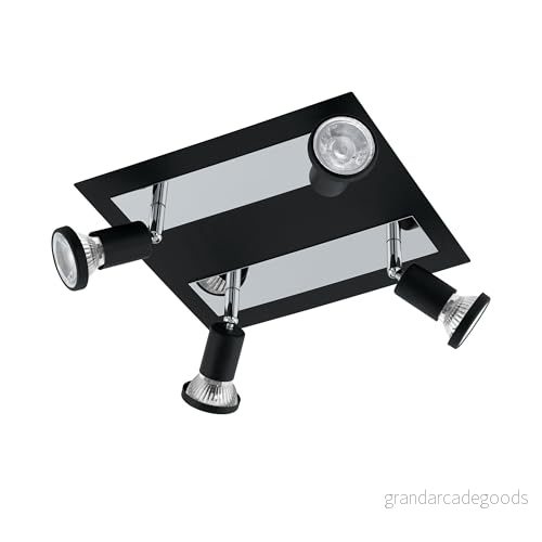 EGLO SARRIA spot svart, krom 9002759949662