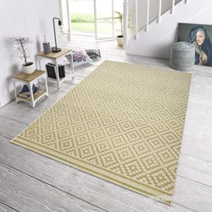 bougari Inomhus och utomhus matta romb grön kräm, 80 x 200 cm 4260425285222 bougari Inomhus och utomhus matta romb grön kräm, 80 x 200 cm 4260425285222