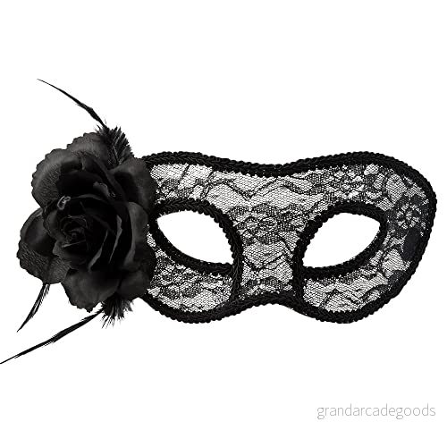 Boland Lace Eye Mask Mystique Black 8712026975287
