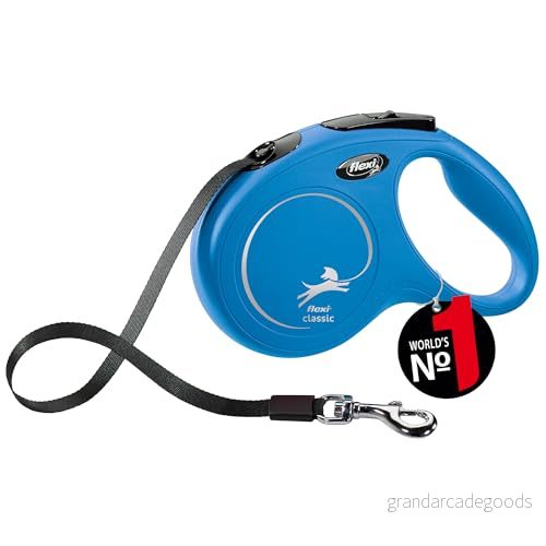 Flexi New CLASSIC M/L leash 5 m blue 4000498032213