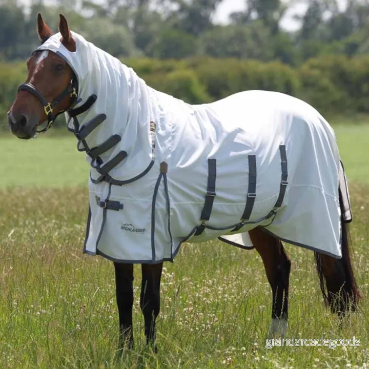 Shires Highlander Plus Eksem- och Flugtäcken Häst 5051771996363