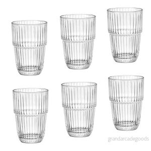 Bormioli Rocco Long Drink Glasses Barshine 380 ml 6 Pieces 8004360095418 Bormioli Rocco Long Drink Glasses Barshine 380 ml 6 Pieces 8004360095418