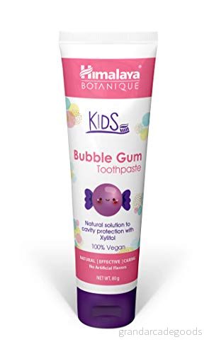 HIMALAYA_Botanique Kids toothpaste Bubble Gum 80g 8901138846619